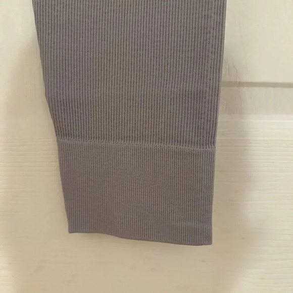 NWT Madewell MWL Seamless Ribbed Legging in Faded Lavender - Picture 5 of 9